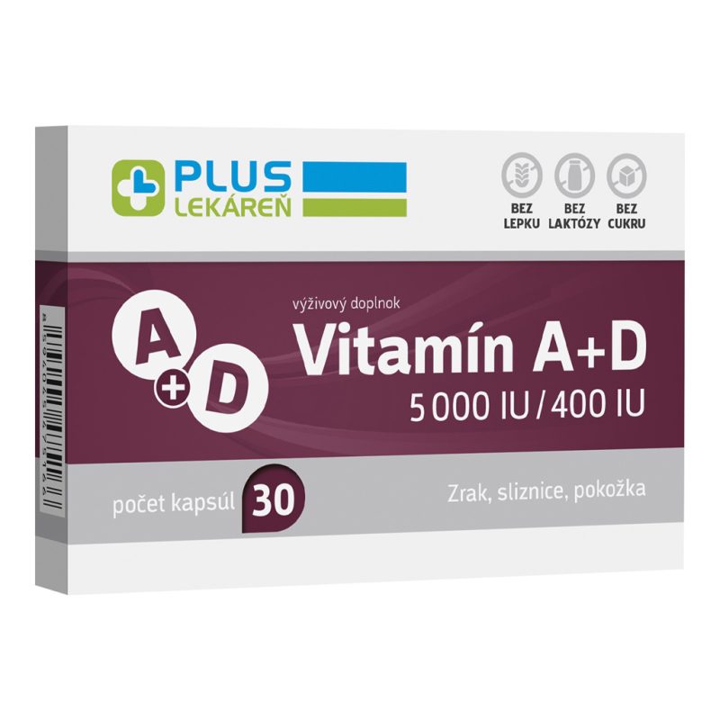 Vitamín A+D 5 000 IU/400 IU, 30 cps