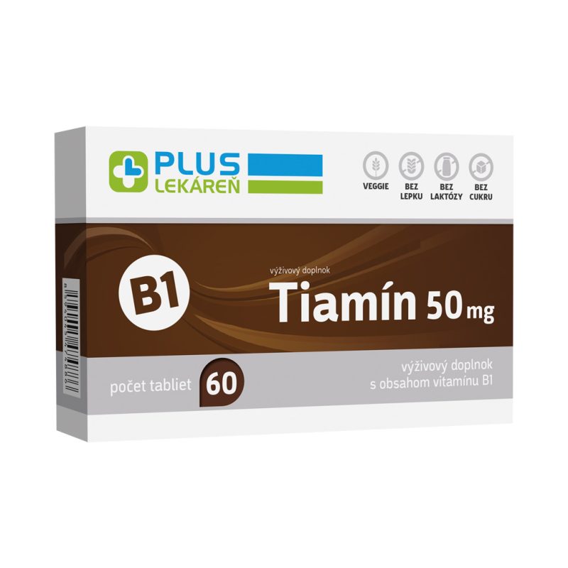 Tiamín 50 mg, 60 tbl