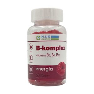 B-komplex vitamíny B3, B6, B12, 60 ks želé