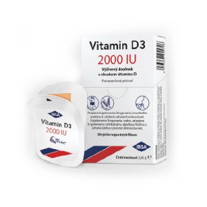 IBSA Vitamin D3 2000 IU, príchuť pomaranč, 30 rýchlo rozpustných
filmov