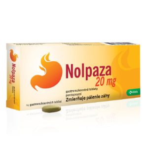 Nolpaza 20 mg, gastrorezistentné tablety, 14 tbl