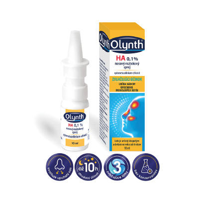 OLYNTH HA 0,1 % nosový roztokový sprej, 10 ml