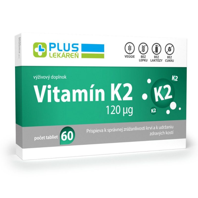 Vitamín K2 120 μg, 60 tbl