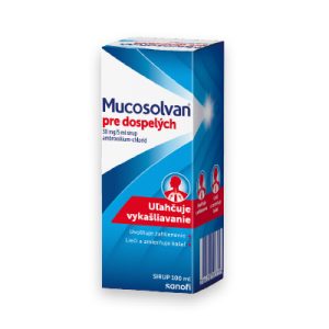 MUCOSOLVAN pre dospelých, 100 ml