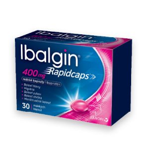 Ibalgin Rapidcaps 400 mg, 30 cps