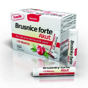 Brusnice forte Akut 1500 mg + D-Manóza 2000 mg, 10× 25 ml
