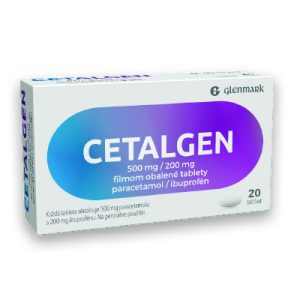 CETALGEN 500 mg/200 mg, 20 tbl