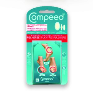 COMPEED Náplasť na pľuzgiere MIX, 5 ks, rôzne veľkosti