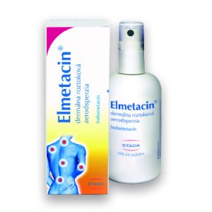 Elmetacin, dermálna roztoková aerodisperzia, 100 ml
