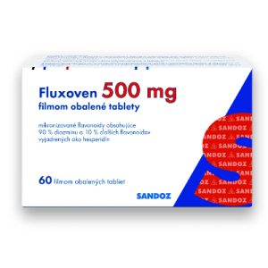 Fluxoven 500 mg, filmom obalené tablety, 60 ks