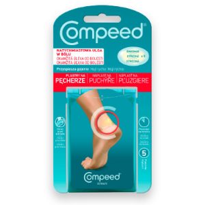 Compeed Náplasť na pľuzgiere stredná, 5 ks