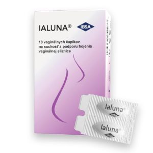 IALUNA vaginálne čapíky, 10 ks