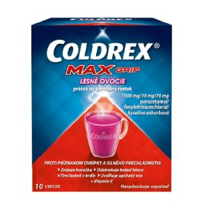 COLDREX MAXGRIP LESNÉ OVOCIE, 10 vreciek