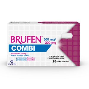Brufen Combi 500 mg/200 mg, 20 tbl
