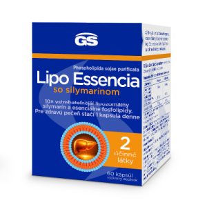 GS Lipo Essencia so silymarínom, 60 cps