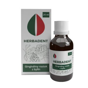HERBADENT Gingiválny roztok z bylín, 25 ml