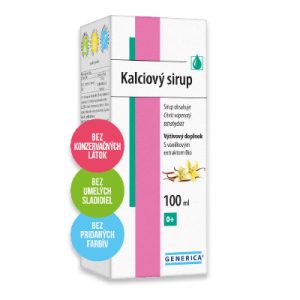 Kalciový sirup, 100 ml