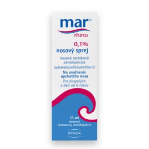 Mar rhino 0,1 % nosový sprej, 15 ml