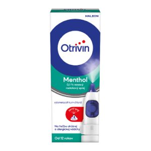 Otrivin Menthol 0,1 %, nosový roztokový sprej, 10 ml