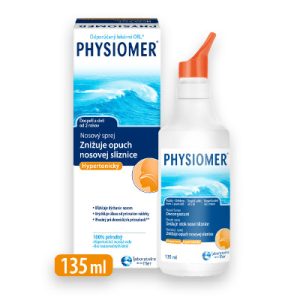 PHYSIOMER nosový sprej Hypertonický, 135 ml