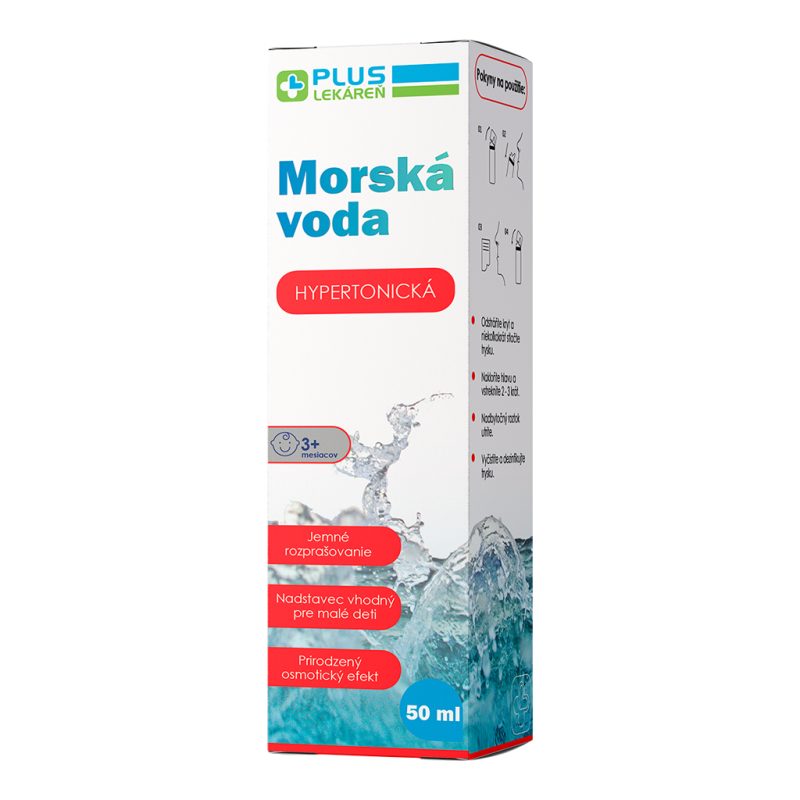 Morská voda hypertonická, 50 ml