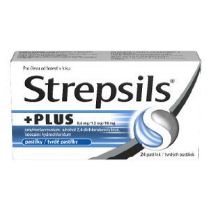Strepsils PLUS, 24 pastiliek