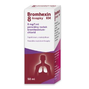 Bromhexin 8-kvapky KM, 50 ml