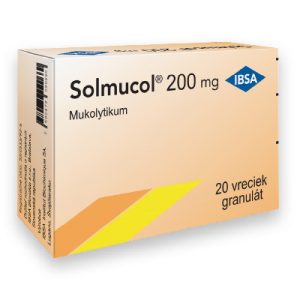 Solmucol 200 mg, 20 vreciek
