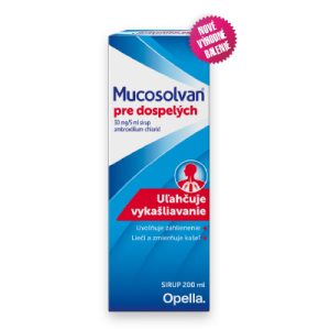 Mucosolvan pre dospelých, 200 ml