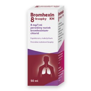 Bromhexin 8-kvapky KM, 50 ml