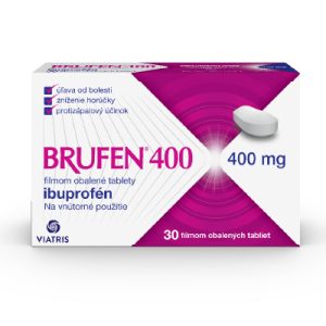 BRUFEN 400 mg filmom obalené tablety, 30 tbl