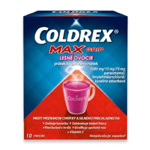 COLDREX MAXGRIP LESNÉ OVOCIE, 10 vreciek