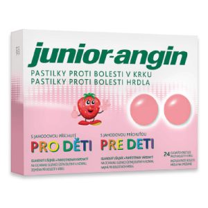 Junior-angin pastilky pre deti, 24 ks