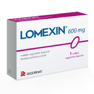 LOMEXIN 600 mg, 1 mäkká vaginálna kapsula