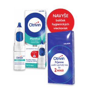Otrivin Menthol 0,1 % nosový roztokový sprej, 10 ml