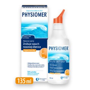 PHYSIOMER nosový sprej Hypertonický, 135 ml