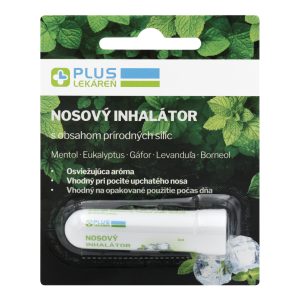 Nosový inhalátor s obsahom prírodných silíc, 1 ml