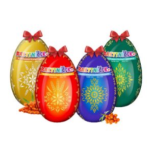 RAKYTNÍČEK+ multivitamínové želatínky, 50 ks vo veľkonočných vajíčkach