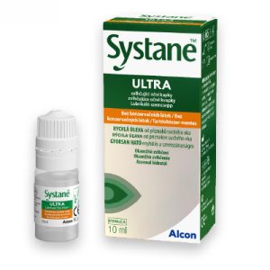 Systane ULTRA zvlhčujúce očné kvapky bez konzervačných látok, 10 ml