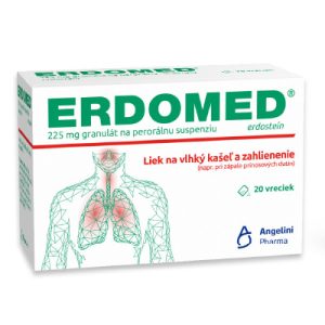 ERDOMED 225 mg, granulát na perorálnu suspenziu, 20 vreciek