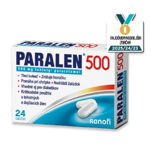 PARALEN 500 500 mg tablety, 24 tbl