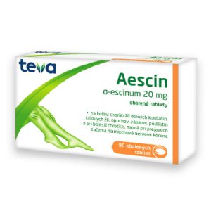 AESCIN, 20 mg obalené tablety, 90 tbl