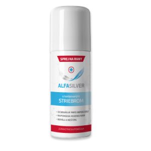 Alfasilver sprej na rany, 125 ml