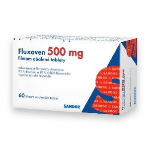 Fluxoven 500 mg filmom obalené tablety, 60 ks