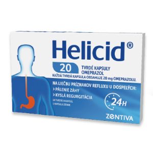 HELICID 20, 14 tvrdých kapsúl