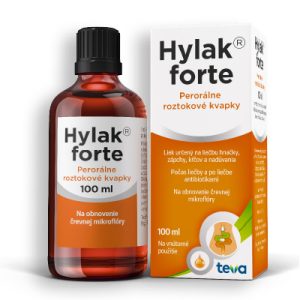 Hylak forte, perorálne roztokové kvapky, 100 ml