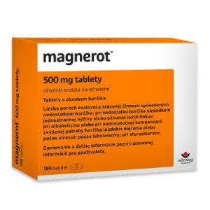 magnerot 500 mg tablety, 100 tbl