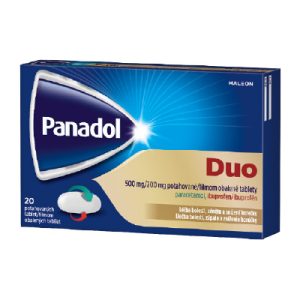 Panadol Duo 500 mg/200 mg filmom obalené tablety, 20 tbl