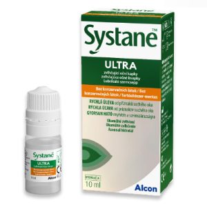 Systane ULTRA zvlhčujúce očné kvapky bez konzervačných látok, 10 ml
