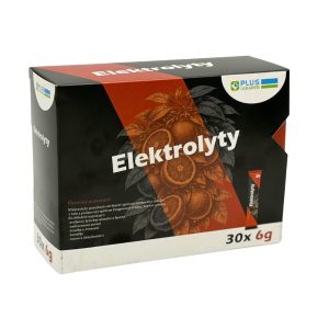 Elektrolyty, príchuť červený pomaranč, 30× 6 g